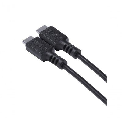 Cabo Para Celular Smartphone Usb Tipo C 2.0 Para Usb Tipo C - Type C 2.0 1 Metro Preto - Pucp-01