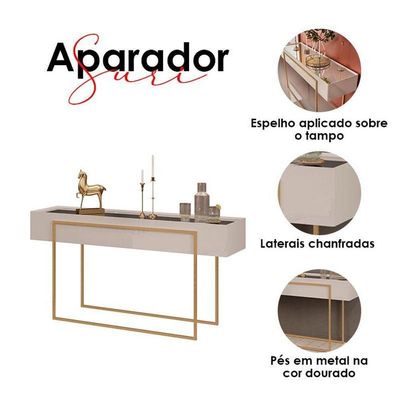 Aparador Para Sala Ambiente Suri Bali – Dj Móveis