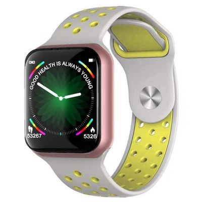 Relógio Smartwatch F8 Ios Dourado/Verde