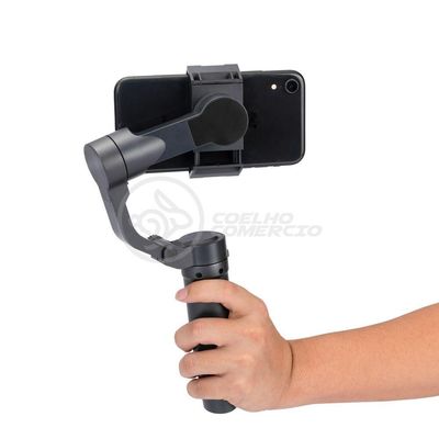 Estabilizador De Mão Eletrônico Portátil 3 Eixos Bluetooth