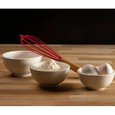 Kit 8 Bowl Cumbuca 280 ml De Porcelana Clean 11,5 cm - Lyor