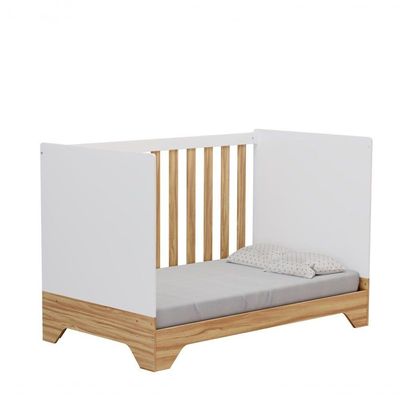 Berço Estilo Americano Popy - Moveis Peroba Amendoa-branco
