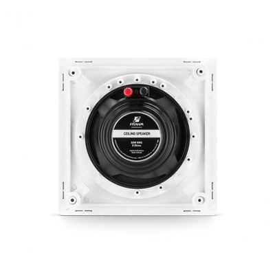 Arandela 6" Frahm 50w Quadrada Cx Branca
