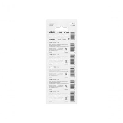 Bateria Alcalina Lr44 C-10 1.5v - Vb44b10