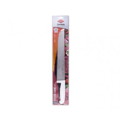 Faca Carne Corneta Cabo Branco Inox 12 Blister