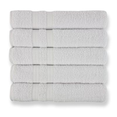 Kit 5 Toalhas de banho para Hoteis Super Grossa Felpuda e Macias 100% Algodão Beka Luxo Branco