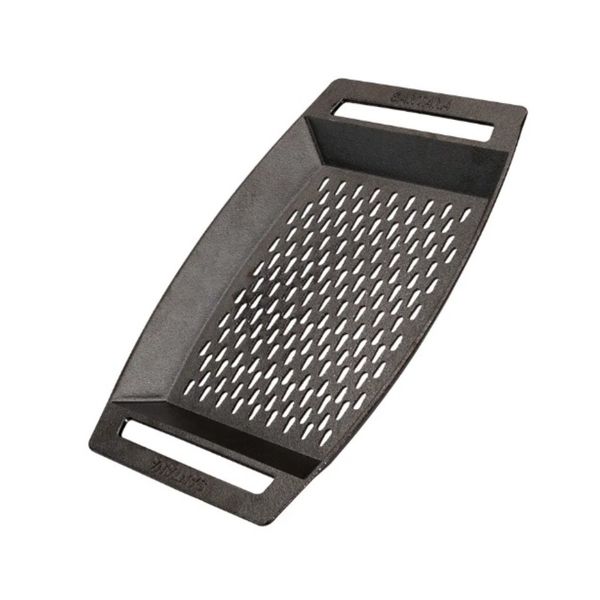Assadeira Grill Para Grelhados Peixe e Aves Ferro Fundido Santana