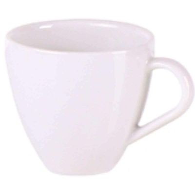 Jogo 12 Xícaras com Pires de Expresso Tramontina Abstratta em Porcelana Decorada 95ml Cozinha Servir