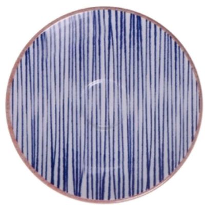 Jogo 12 Xícaras com Pires de Expresso Tramontina Abstratta em Porcelana Decorada 95ml Cozinha Servir