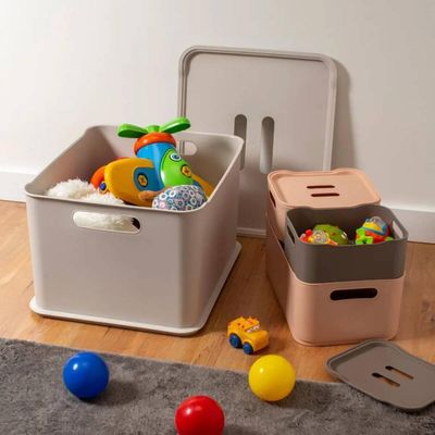 Cesta Organizadora Fit Grande 5,6L Coza Fit Plástico Light