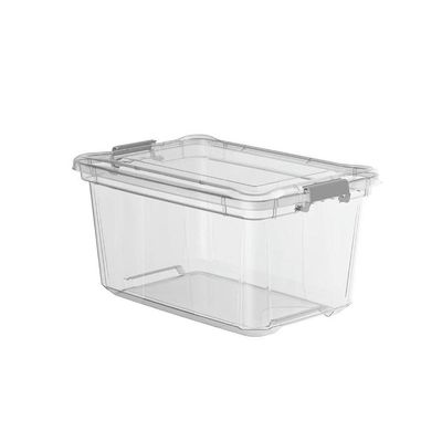 Kit 5 Organizadores 27l Plasvale Transparente