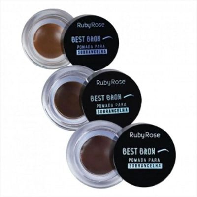Ruby Rose Hb8400 Best Brown Pomada Para Sobrancelha 3,3g Light