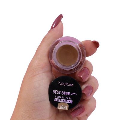 Ruby Rose Hb8400 Best Brown Pomada Para Sobrancelha 3,3g Light