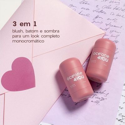 Oceane Blush Stick Love Letter Rosa 7,5g