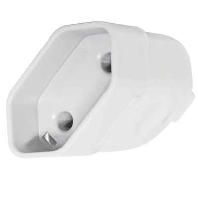 Plugue Femea 2p 10a 250v Branco Tramontina Plugue Fêmea Branco 2p De 250 Volts E 10 Ampères - 57402152 -tramontina