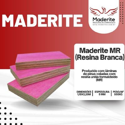 Madeirite Resinado Com Cola Branca 9mm 220x110cm - 1 - Angatu Madeirite Resinado Cola Branca 9mm 220x110cm Angat