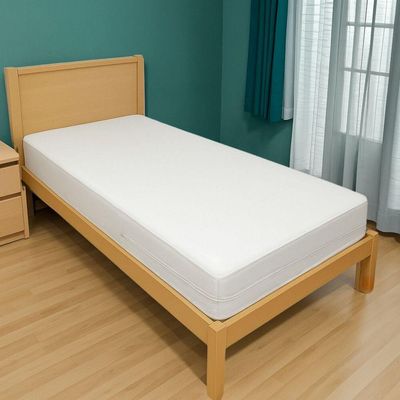 Capa Colchão Solteiro Impermeável Hospitalar Com Zíper - Branca 78x188x20cm