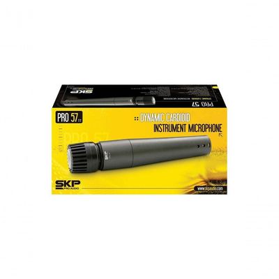 Microfone Com Fio Profissional, Acompanha Cabo 5 Metros Pro-57