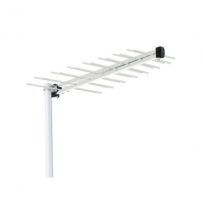 Antena Externa Aquario Log Para Tv 30 Elementos - Lu-30