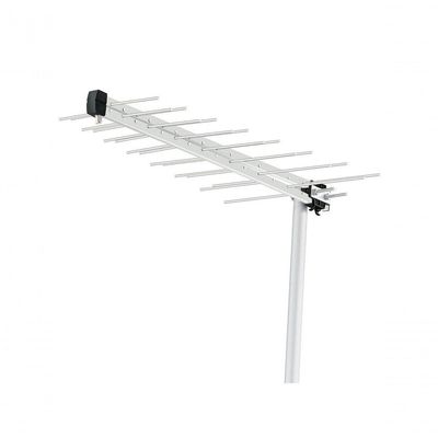 Antena Externa Aquario Log Para Tv 30 Elementos - Lu-30