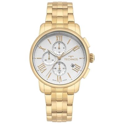 Relógio Technos Masculino Grandtech Dourado Js15env/1k