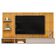 Painel Ripado TV 60 Pol com Bancada Suspensa 179cm Joan D05 Cedro Bali - Lyam Decor