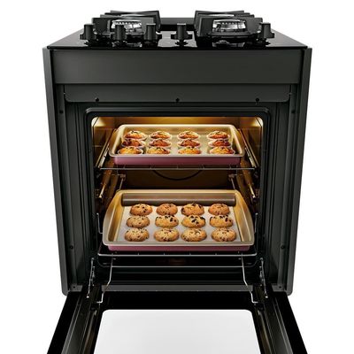 Fogão 4 Bocas De Embutir Dako Supreme Mesa De Vidro Preto Bivolt