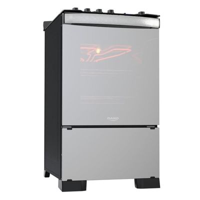 Fogão 4 Bocas Dako Diplomata Glass Grill Style Timer Bivolt