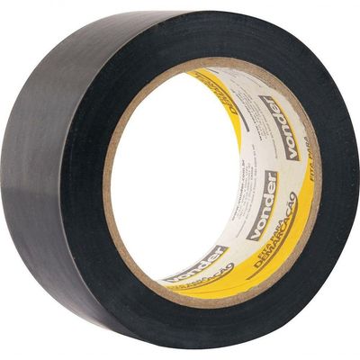 Fita Demarcação Solo 48mmx30m Preta Vonder