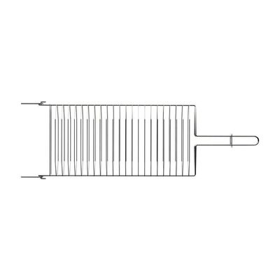 Grelha Tramontina Churrasco 31x18cm Em Aço Inox