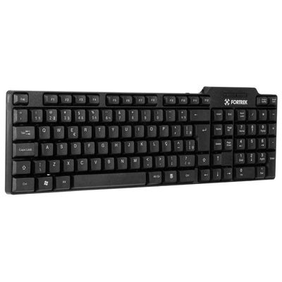 Teclado Fortrek Skl106-fk325k Usb Abnt2 1,45m ? Preto