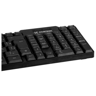 Teclado Fortrek Skl106-fk325k Usb Abnt2 1,45m ? Preto