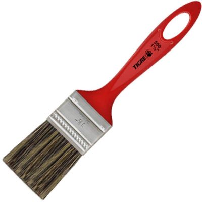 Trincha Simples Para Pintura 500 Com 1.1-2"- 60500006 - Pinceis Tigre Trincha Simples De 1.1-2" - 500 - Pinceis Tigre
