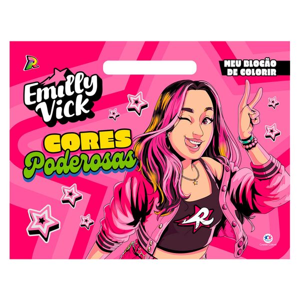 Blocão de Colorir Emilly Vick 021385  - Ciranda