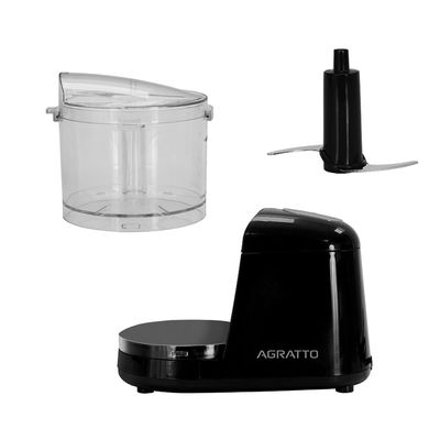 Mini Processador Agratto AMPR01I-01 Preto 350ML 100W 127V