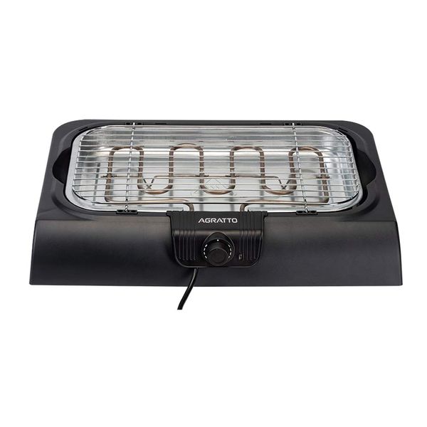 Churrasqueira Elétrica Agratto CH2-01 Preta 127V Churrasqueira Elétrica Agratto CH2-01 Preta 127V