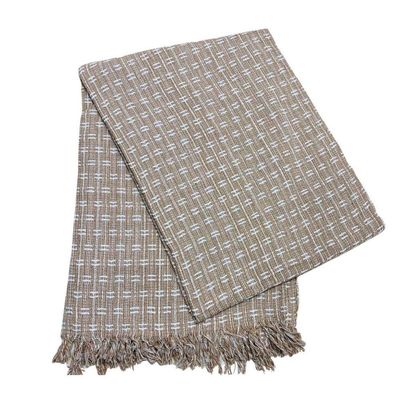 Manta Para Sofá Grande De 2 Ou 3 Lugares Caramelo Mesclado 2,50x1,80 Capa Protetor De Sofa Gigante