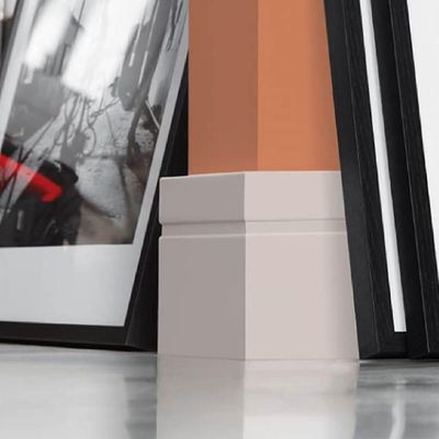 Rodapé De Poliestireno Wallstyl Fb11 Diy 11 Cm X 2,44 Metros - 112002 - Nmc