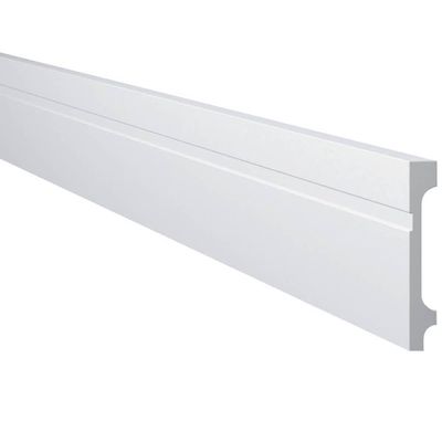 Rodapé De Poliestireno Wallstyl Fb11 Diy 11 Cm X 2,44 Metros - 112002 - Nmc