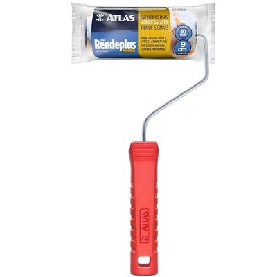 Rolo De Microfibra De 10mm Rendeplus 9cm - At337-9 - Pincéis Atlas