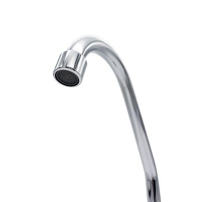 Torneira Cozinha Bica Móvel Metal Bancada Mesa Cromada Luxo