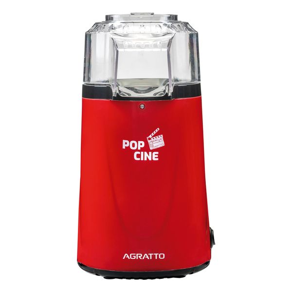 Pipoqueira Agratto Pop Cine PP02 Vermelha Com Dosador 1200W 220V