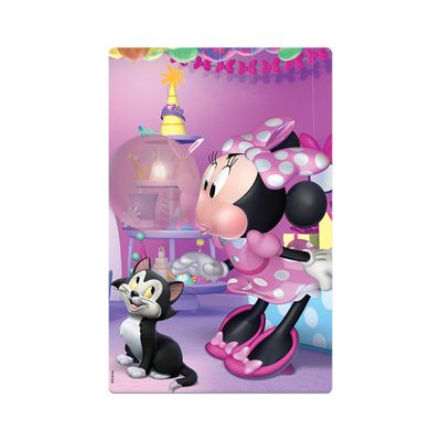 Quebra-Cabeça Minnie Mouse E Gatinho 100 Peças - Toyster 3093