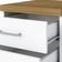 Kit 02 Gaveteiros Para Escritório Home Office 2 Gavetas Orly A02 Olmo Branco - Lyam Decor