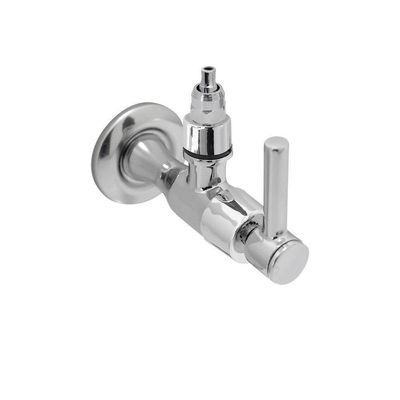 Registro Adaptador Para Filtro De água Purificador Universal Parede Cromado 1/4 De Volta