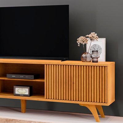 Rack Siena 220 Com Pes Mavaular Naturale