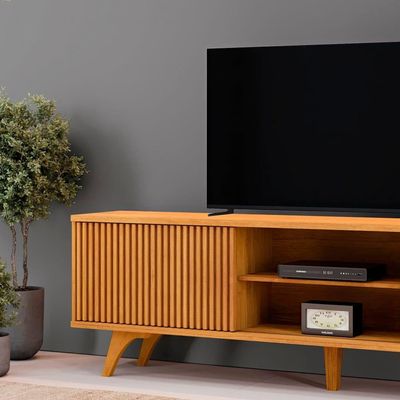 Rack Siena 220 Com Pes Mavaular Naturale