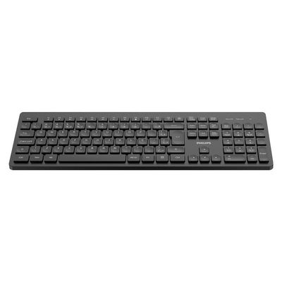 Teclado Sem Fio Philips Abnt2 Spk6308b - Spk6308b-fg
