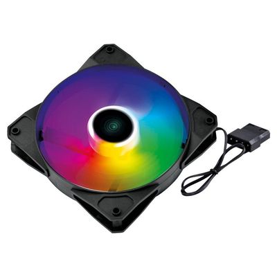 Fan-cooler Gamer Para Gabinete V.ring 5.0 Full Blade 120mm - Led Fixo 5 Cores - Vringfbfx5