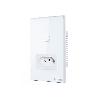 Tomada Simples 10a Smart Wi-fi Ets 2001 Branco 4850066